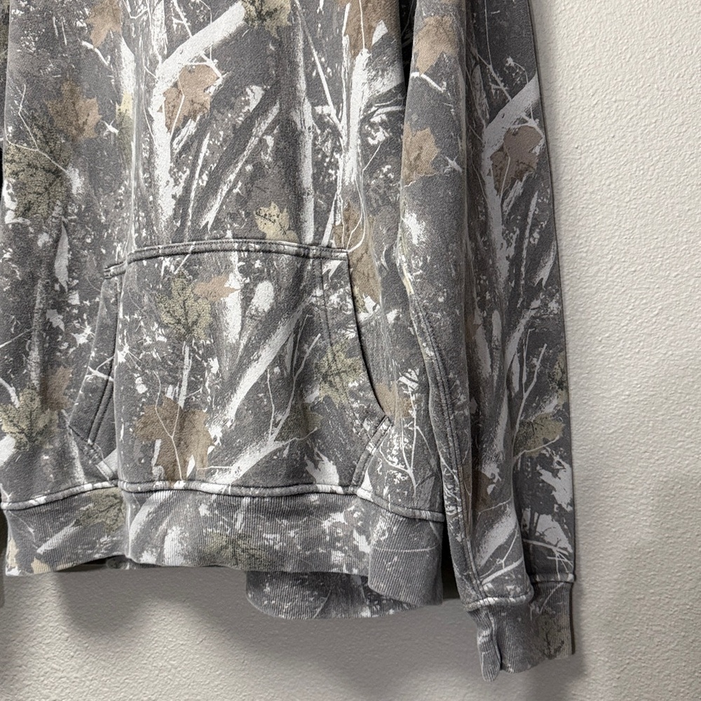 Abercrombie & Fitch Essentials Camo Pullover Hoodie - Picture 6 of 13